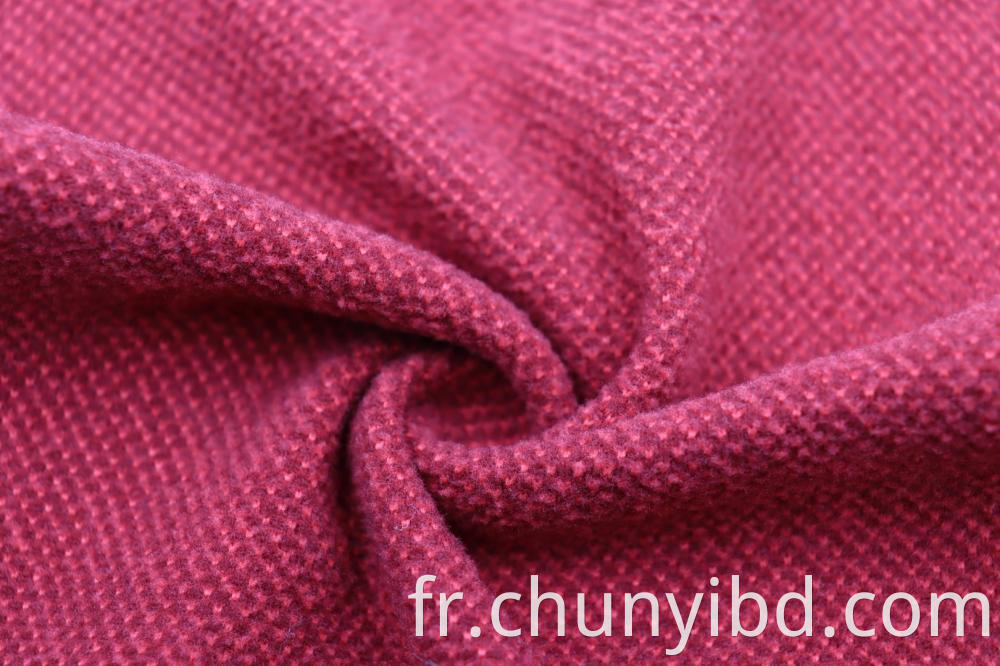 100% Polyester Jacquard Polar Fleece Fabric